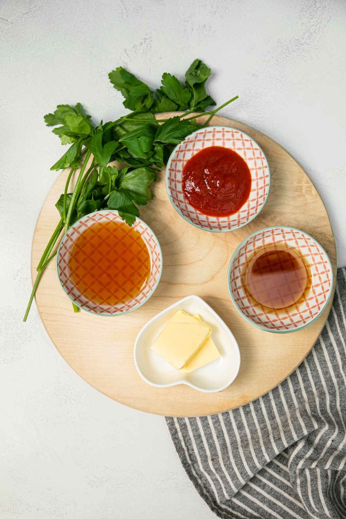 Ingredients for Sriracha Chicken Wings