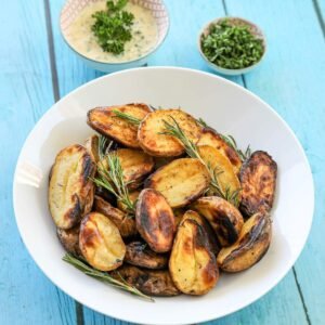 Grilled Rosemary Potatoes.