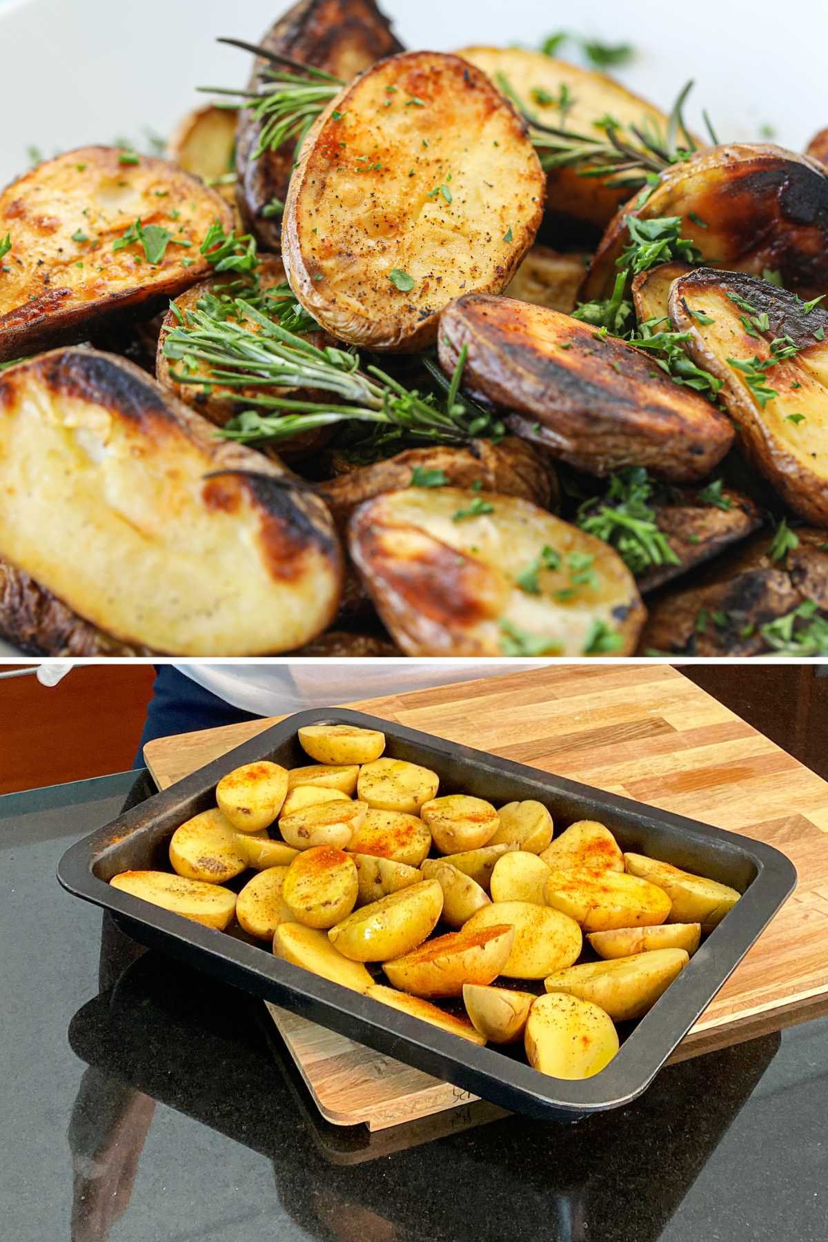 Grilled Rosemary Yukon Gold Potatoes